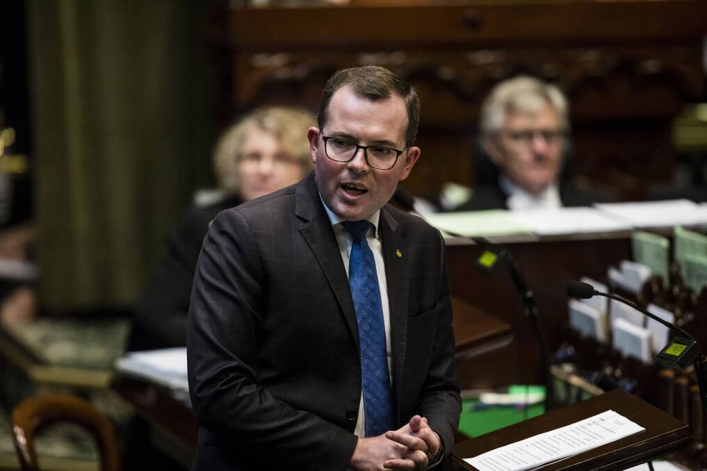 RE-WORD: Agriculture Minister Adam Marshall conceeded to changing the bill's wording. Photo: Dominic Lorrimer