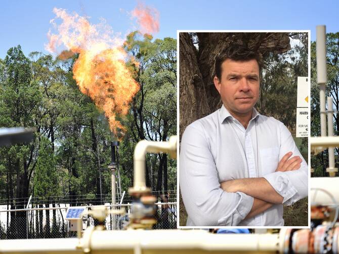 GRAVE CONCERNS: Shooters, Fishers and Farmers MP Roy Butler says he can't support the coal seam gas project if there are risk to the groundwater.