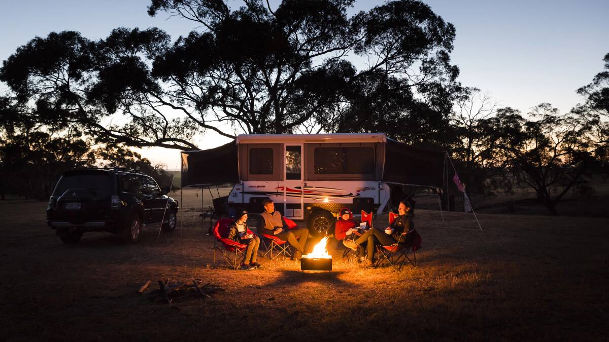 On trend: The site's registered campers have tripled to more than 150,000. Photo: file