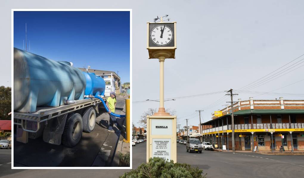 Manilla, Barraba go up water restriction level, bulk filling limited to carters