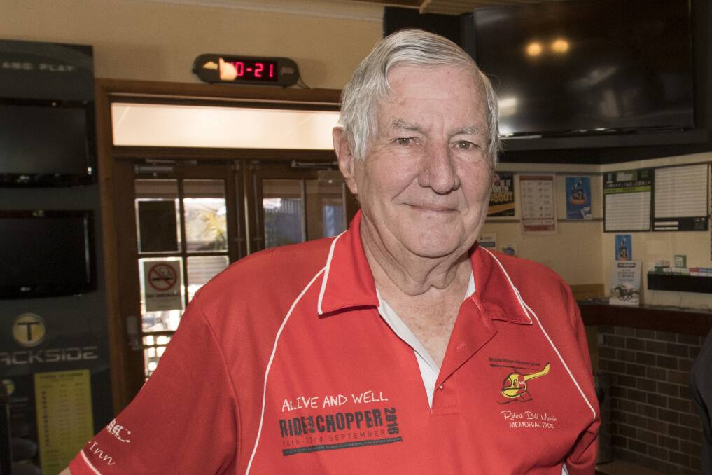 BIG HEART: Bill Warburton says the Westpac Rescue Helicopter Service is an organisation close to his heart. Photo: Peter Hardin