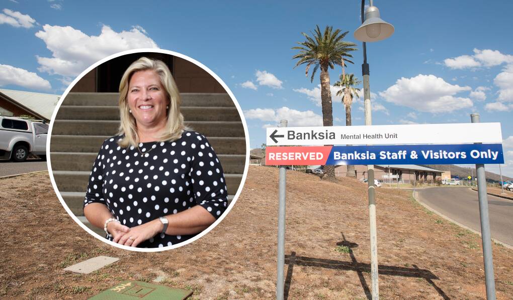 PRIORITY: NSW Mental Health Minister Bronnie Taylor was in Tamworth to talk to Banksia staff about the upgrade. 