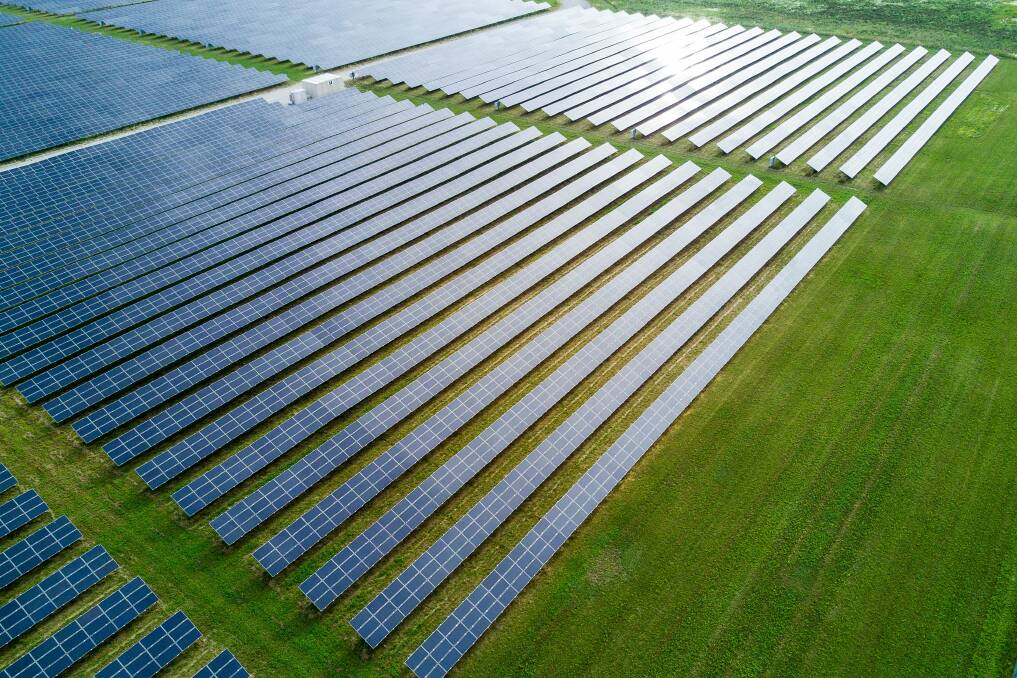 BRIGHT IDEA: The development will be made up of around 940,000 solar panels.