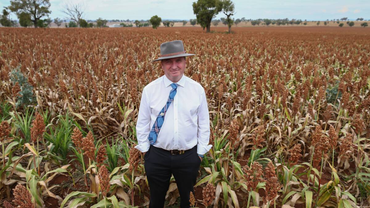Barnaby resumes farming portfolio