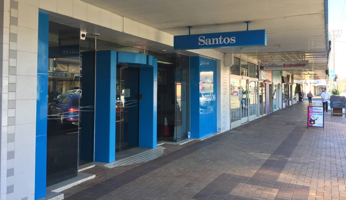 SHUTTING UP: Santos' Gunnedah office will soon close. Photo: Billy Jupp