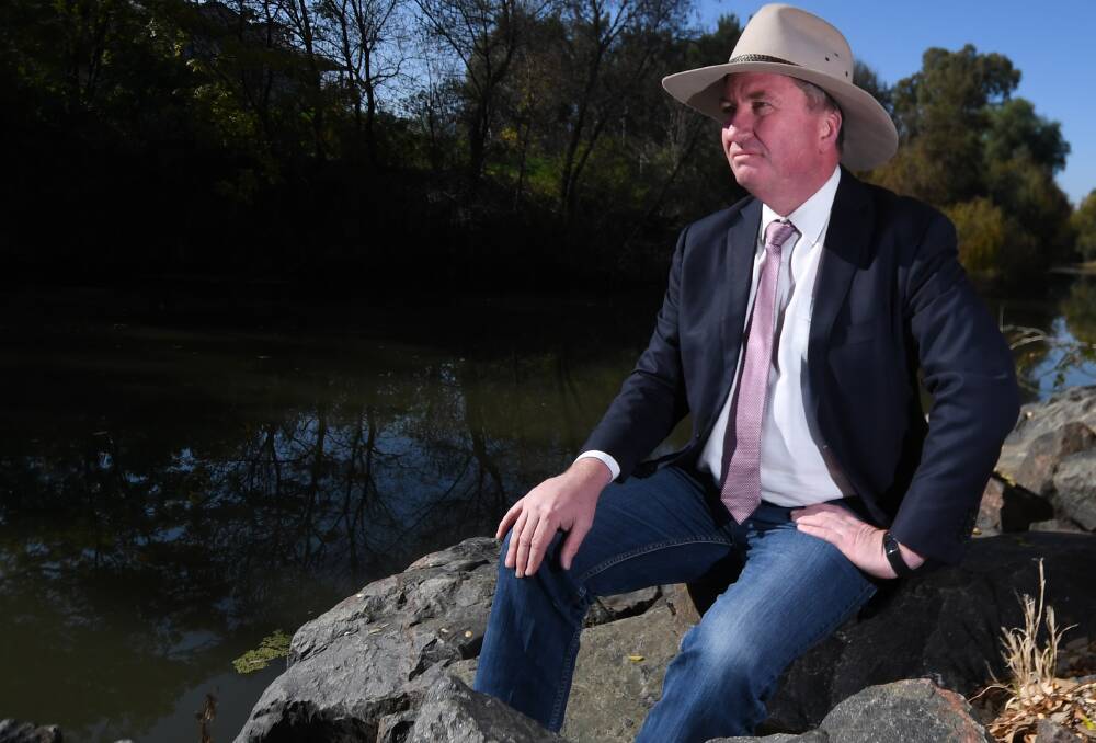 CASH FLOW: Barnaby Joyce wants more money for drought-affect communities.