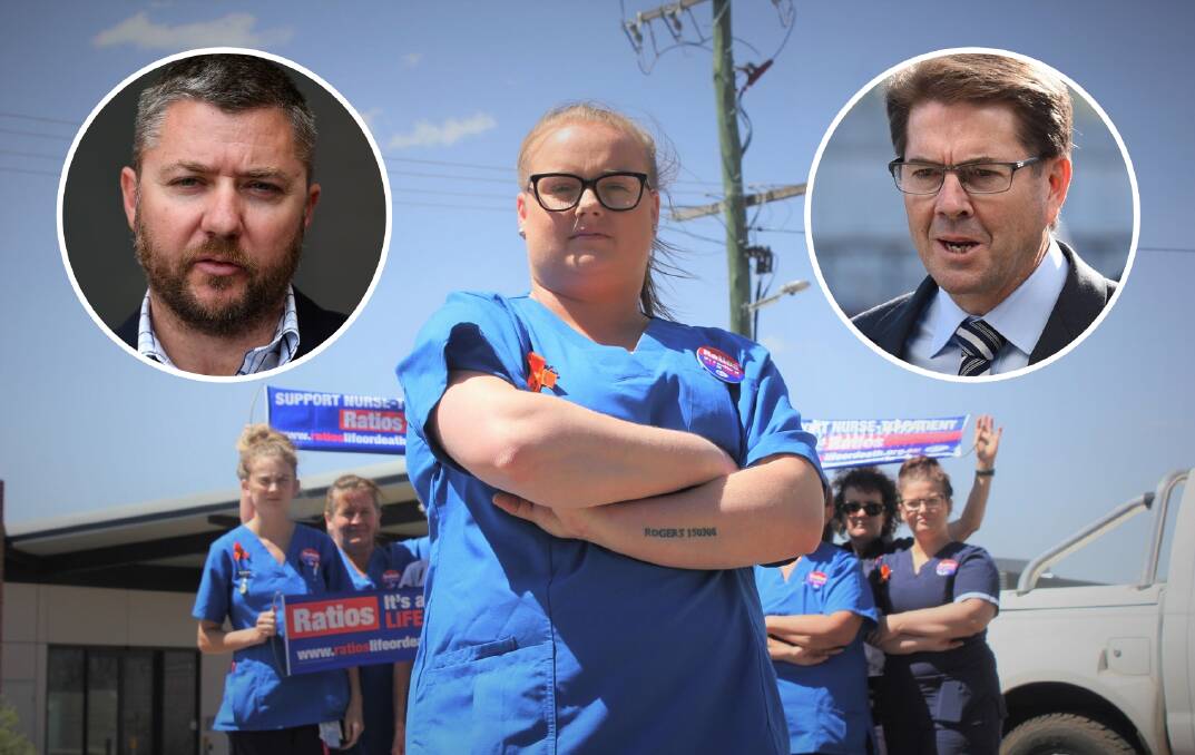 Shooter, Fishers and Farmers' Jeff Bacon says Tamworth MP Kevin Anderson's stance is hypocritical. Tanya Rogers and her fellow nurses are fighting for better patient-to-staff levels at Manilla hopsital.