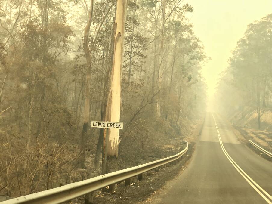 Highway set to remain closed for four weeks after bushfire