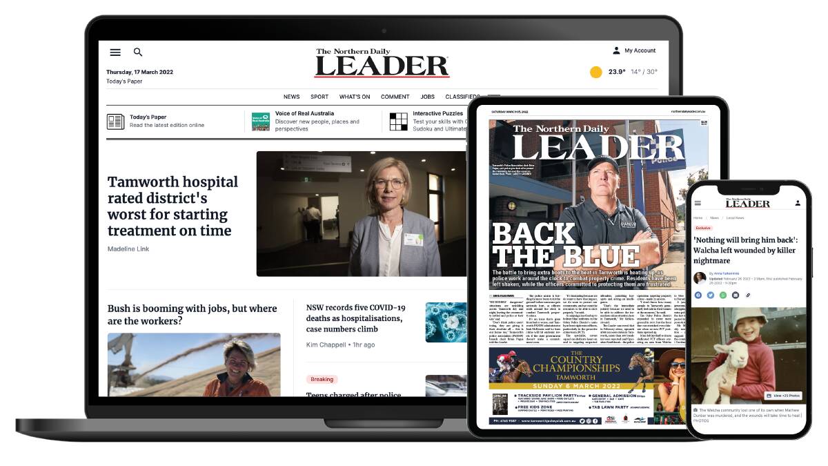 NEW LOOK: The Northern Daily leader has launched a new website and subscription offering for the New England. 