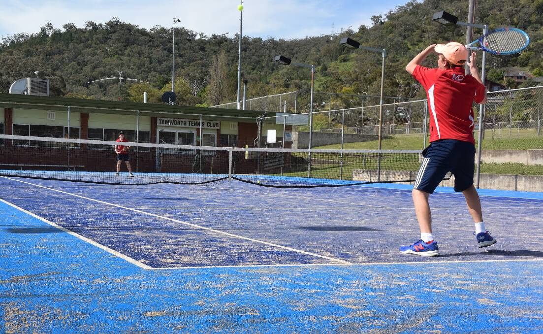 Game on: The amalgamation of the Tamworth Tennis Club and Wests Entertainment Group is almost complete after council approved a lease transfer. Photo: Jamieson Murphy
