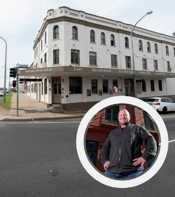 Bail continued: Tamworth's Imperial Hotel owner Michael Foxman.