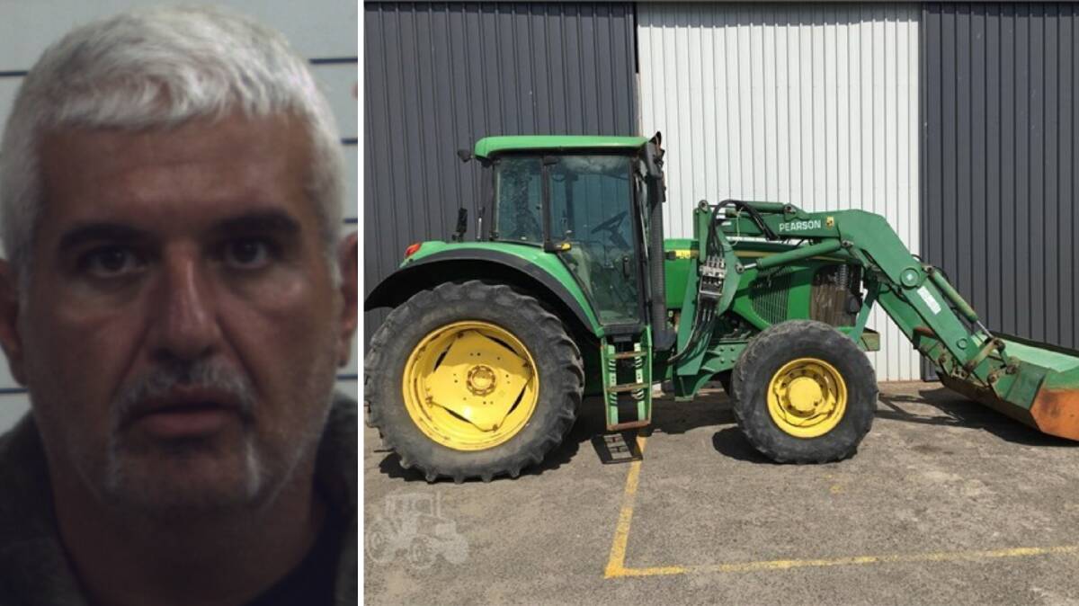 On the run: The search for escaped prisoner Selim Sensoy is continuing, with police suspecting he could have stolen a tractor. Photo: NSW Police