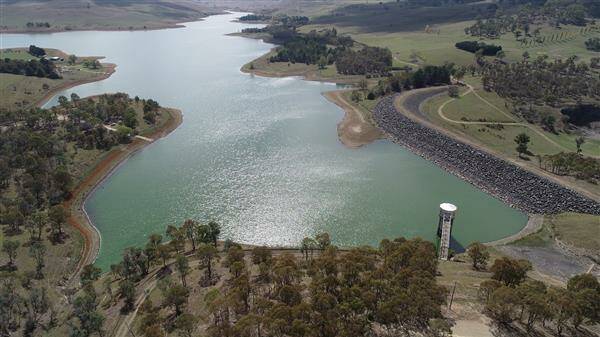 In healthier times: Malpas Dam, near Armidale, earlier this year. Photo: Armidale Regional Council