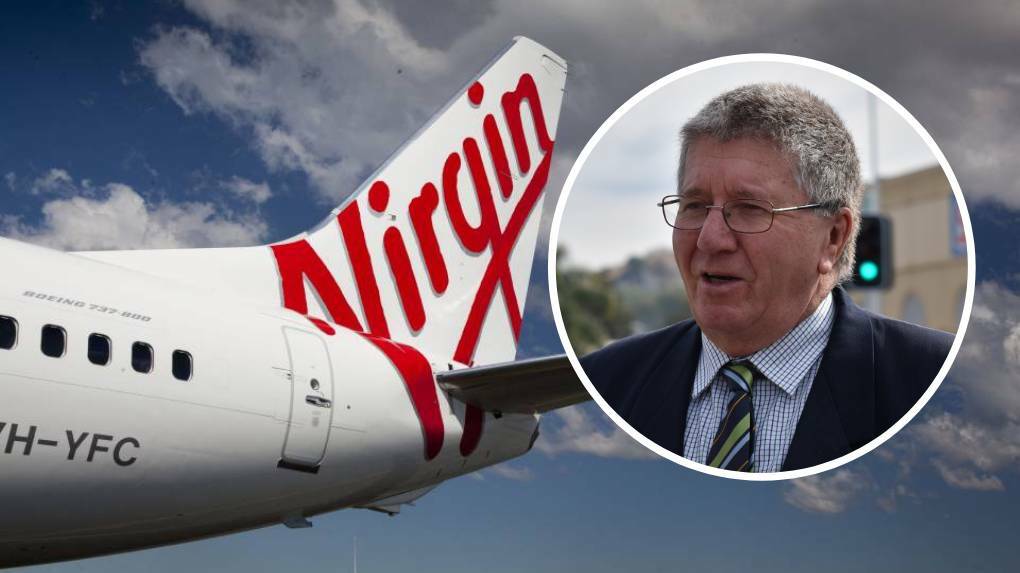  Turbulent times: Tamworth Regional Council Mayor Col Murray has requested an urgent meeting with Virgin Australia.