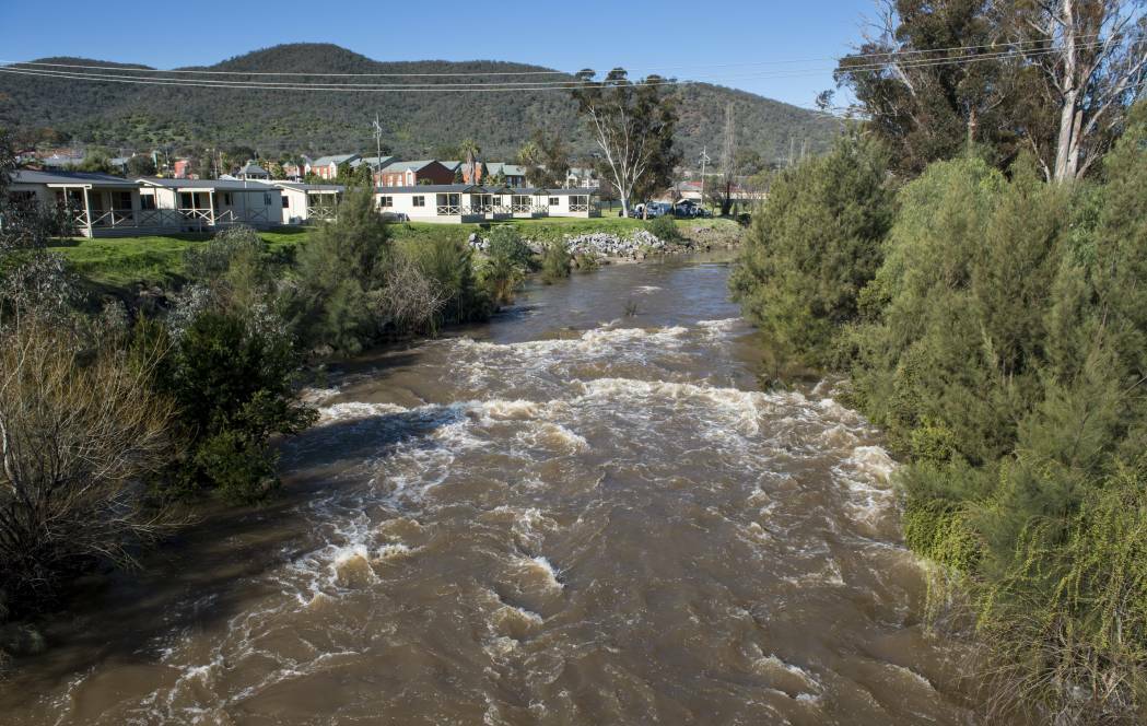 Better times: The Peel River in Tamworth in years gone by. Photo: File