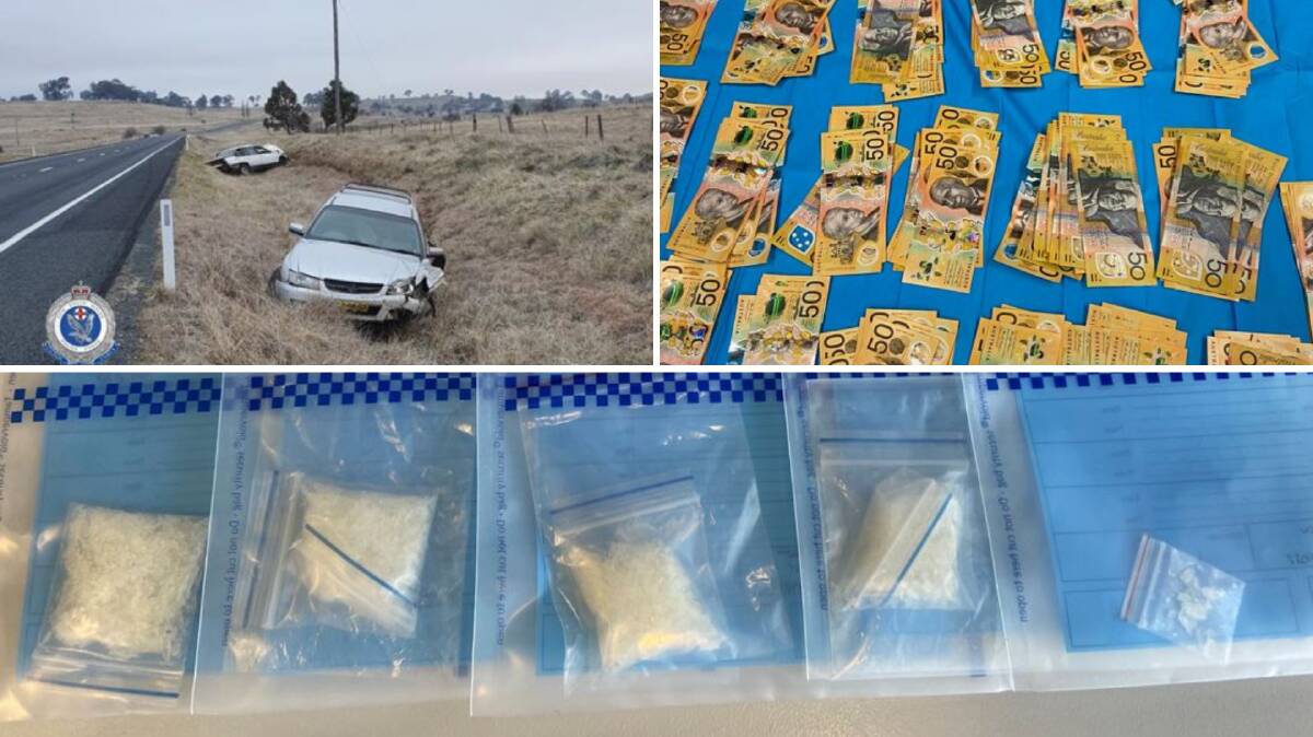 Man charged: The man is behind bars after a police raid on Monday morning. Photo: NSW Police