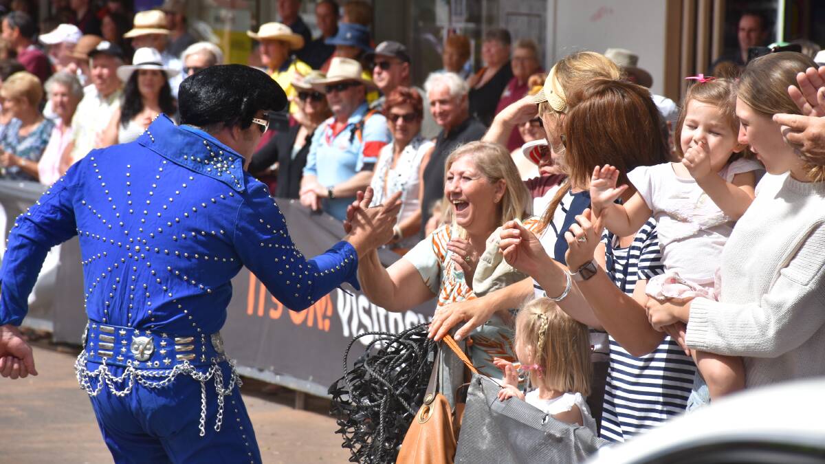 POPULAR: Scenes from the 2020 Parkes Elvis Festival in January.
