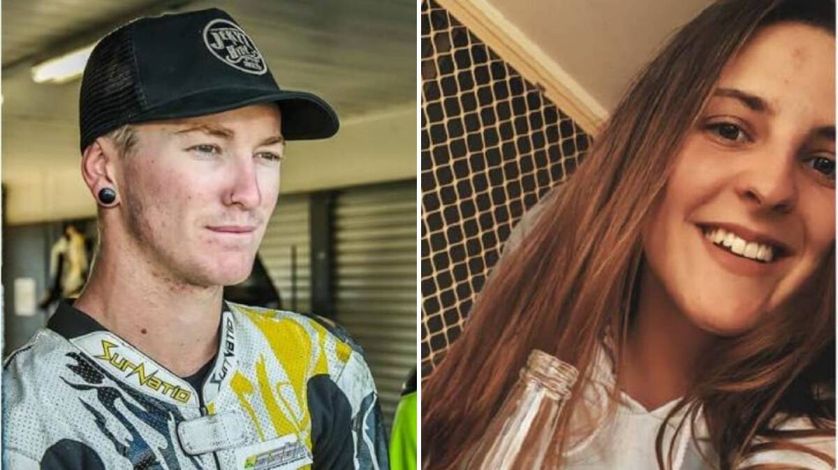 Behind bars: Hunter Ford, 20, and Stephanie Jackson, 18. Photos: Supplied, Facebook