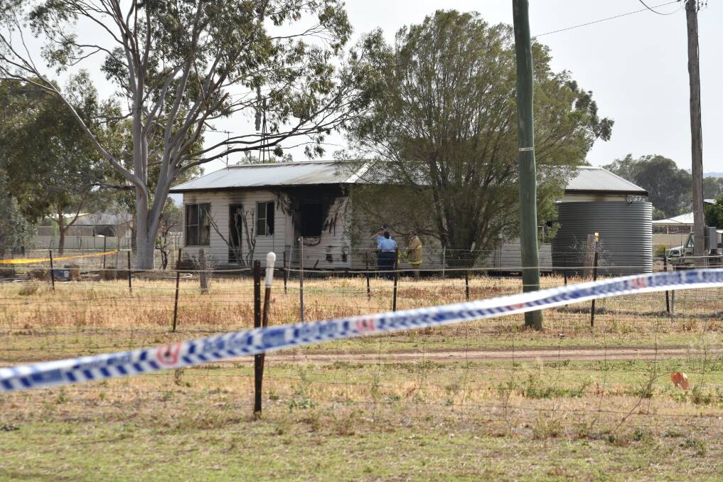 Case adjourned: Richard George Sands is accused of four charges of murder or attempted after the October 17 housefire in Hillvue, Tamworth. Photo: Ben Jaffrey