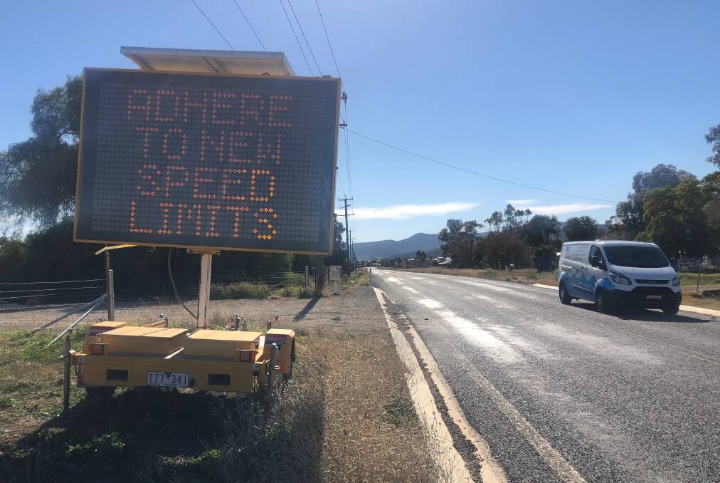 Speed check: Police have started patrols of the Forest Road, Forest Hills Estate and Moore Creek areas after new speed limits came into force.