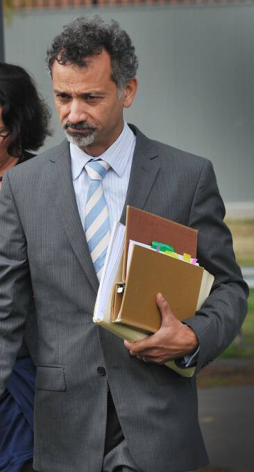 Coronial inquest: Counsel assisting the coroner Hamant Dhanji in 2014. Photo: Gareth Gardner
