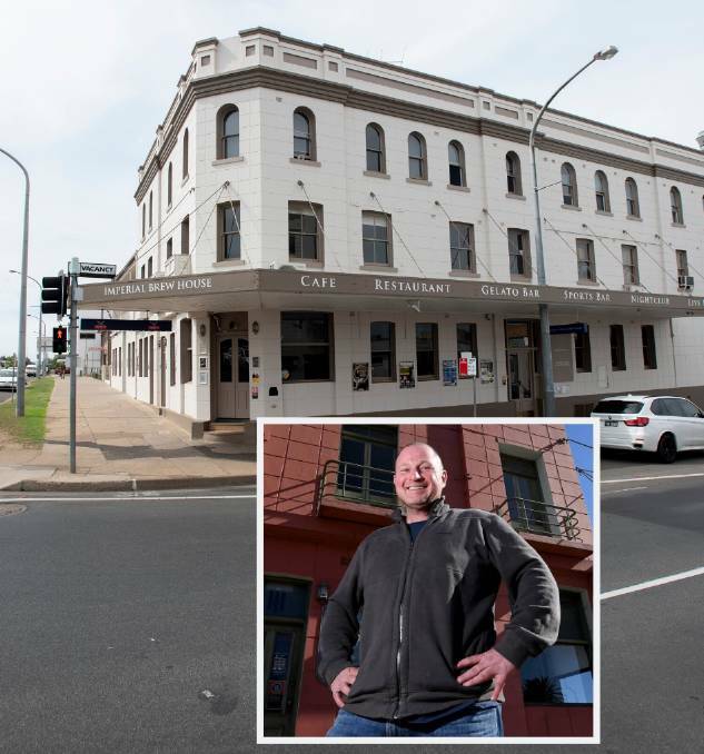 Bail continued: Imperial Hotel Tamworth publican Michael Foxman, pictured, has been ordered by a Tamworth court to live on bail in Sydney. Photos: Peter Hardin, Gareth Gardner
