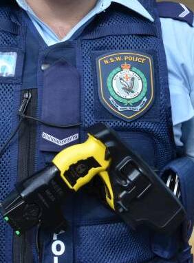 A NSW Police taser.