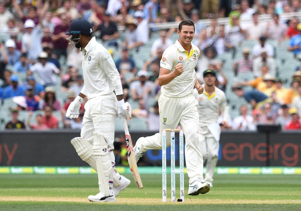 Eyeing a return: 12 years after he last pulled on the whites for them, Josh Hazlewood is set to line up for Old Boys on Saturday. Photo: AAP Image/Dave Hunt
