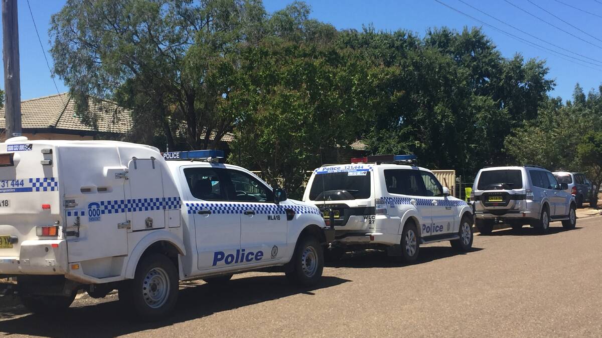 As part of the operation, five homes were raided in Tamworth, Caroona and Quipolly in February 2018. Photos: Breanna Chillingworth