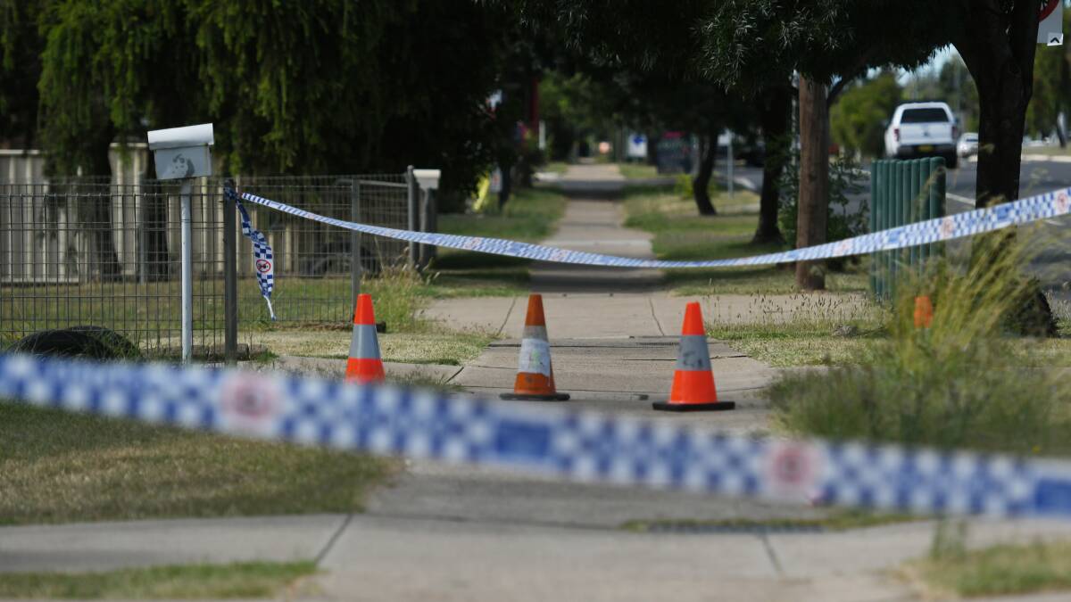 A crime scene has been set-up and police are investigating the deadly stabbing. Picture file