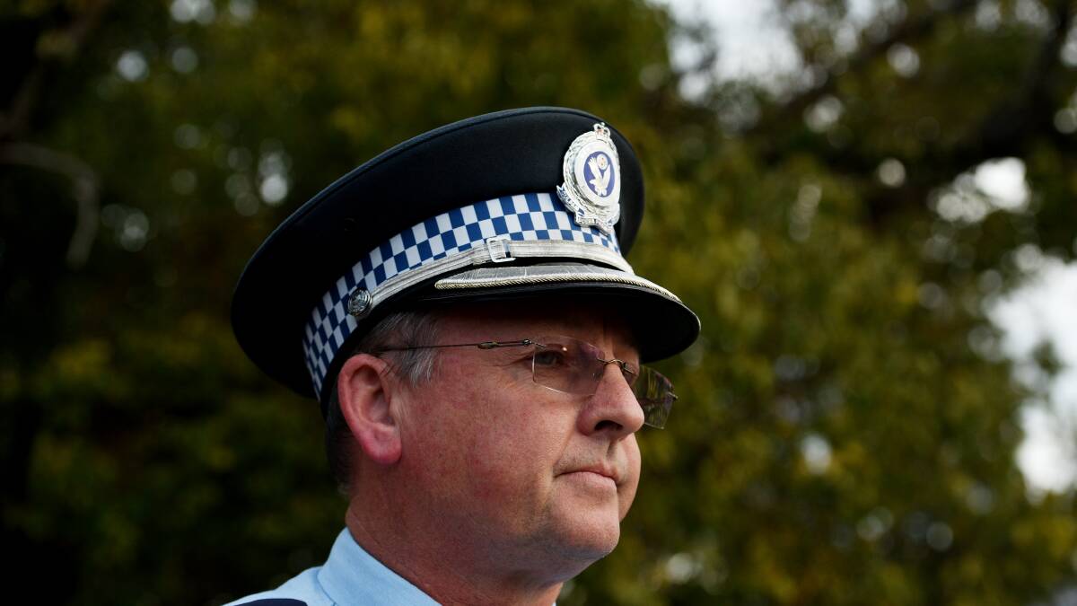 Three charged: Oxley Chief Inspector Phil O'Reilly. 