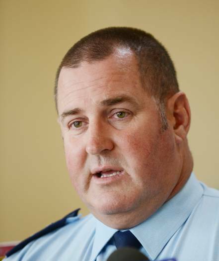 Tackling crime: Oxley Chief Inspector and officer-in-charge of Tamworth, Jeff Budd, said social media fuelled negative perceptions about crime but said community members need to report suspicious activity for officers to act.