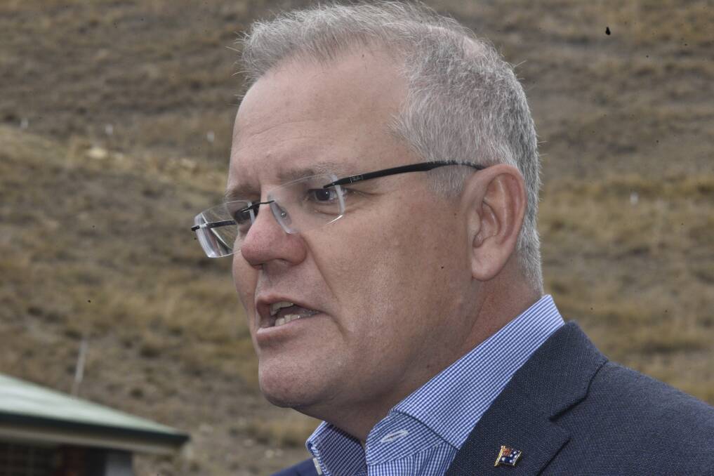Drought plan: Prime Minister Scott Morrison will reveal a multi-million dollar plan to add to existing drought support measures. Photo: Jacob McArthur
