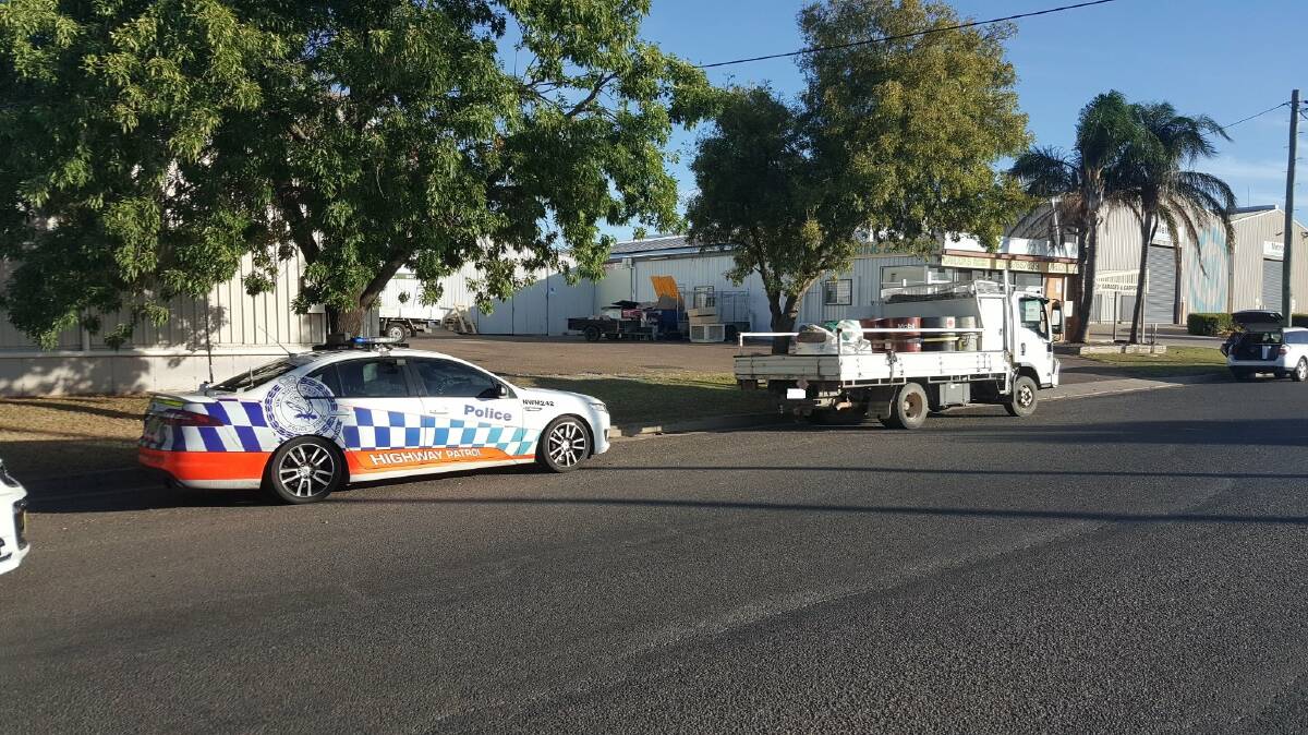 A company has been fined thousands of dollars after police intercepted one of its trucks in Tamworth.