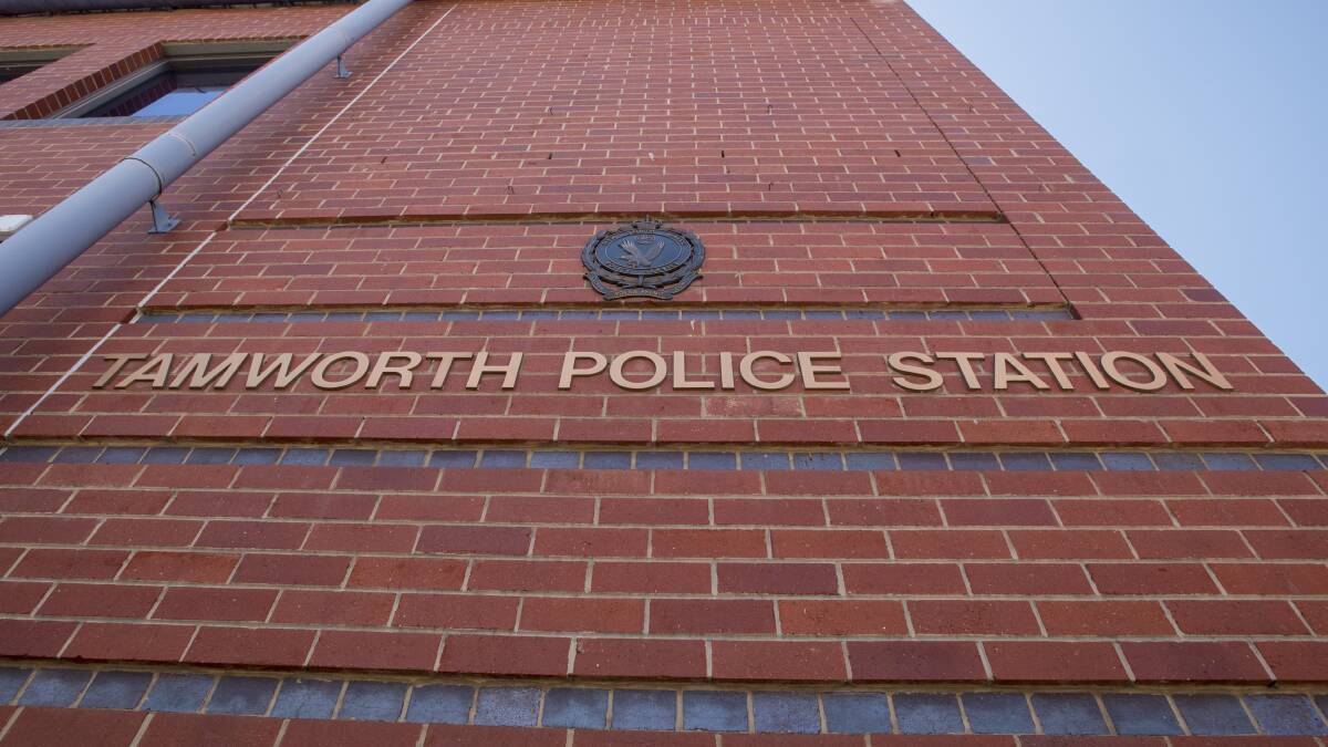 Bail refused: The woman was charged by detectives at Tamworth Police Station on Monday night.