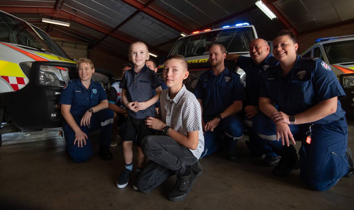 Paramedics credit Tamworth youngster Koby Johnston with helping to save the life of his three-year-old brother, Jax.