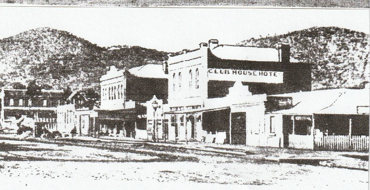 Going up: The lower Brisbane Street area as pictured in 1881. Photo: Supplied