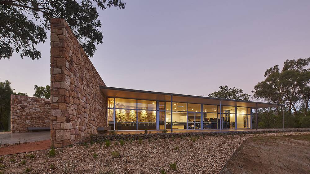 ICONIC: NPWS's John Whittall was 'so very proud of the result of the years of planning and work' staff and community put into the Warrumbungle Visitor Centre. 