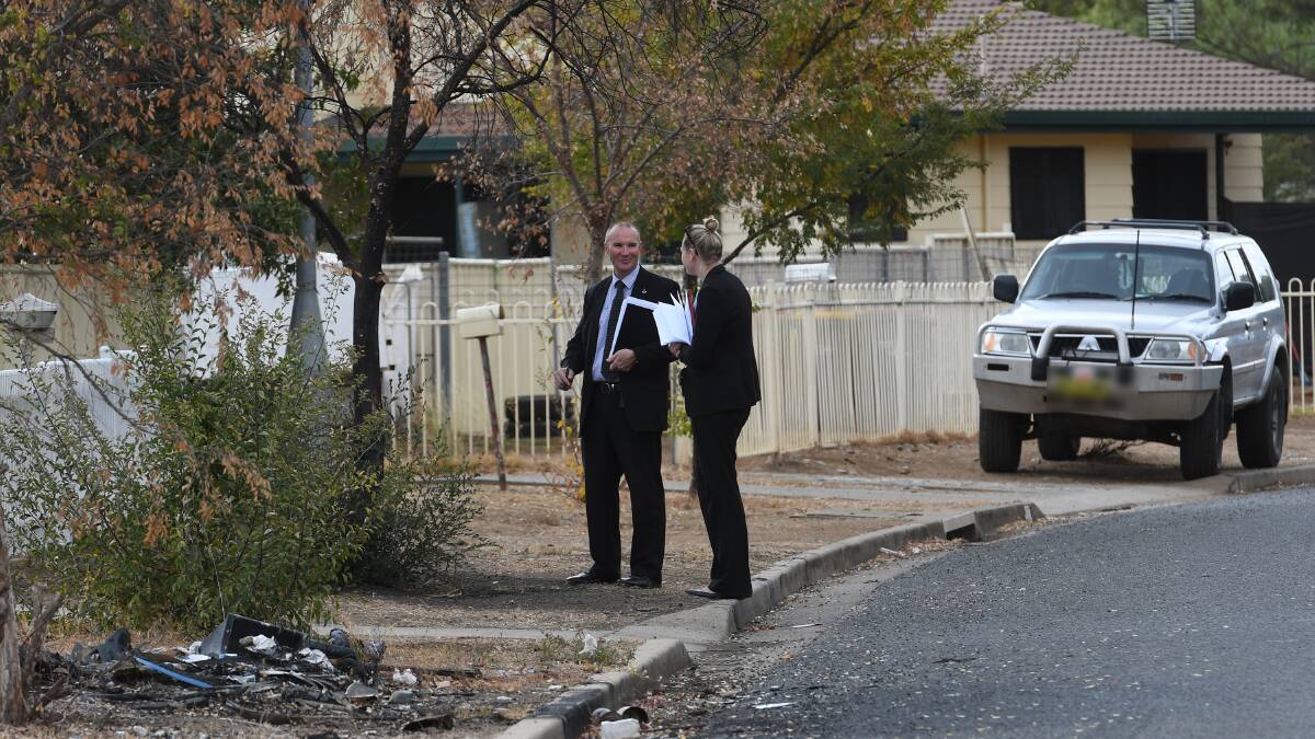 Police from Strike Force Laden have doorknocked more than 800 homes in West Tamworth. Photos: Gareth Gardner