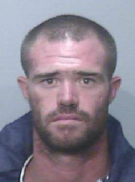 Jailed: Cody Coppock was sentenced to more than two years behind bars for a crime spree near Armidale.
