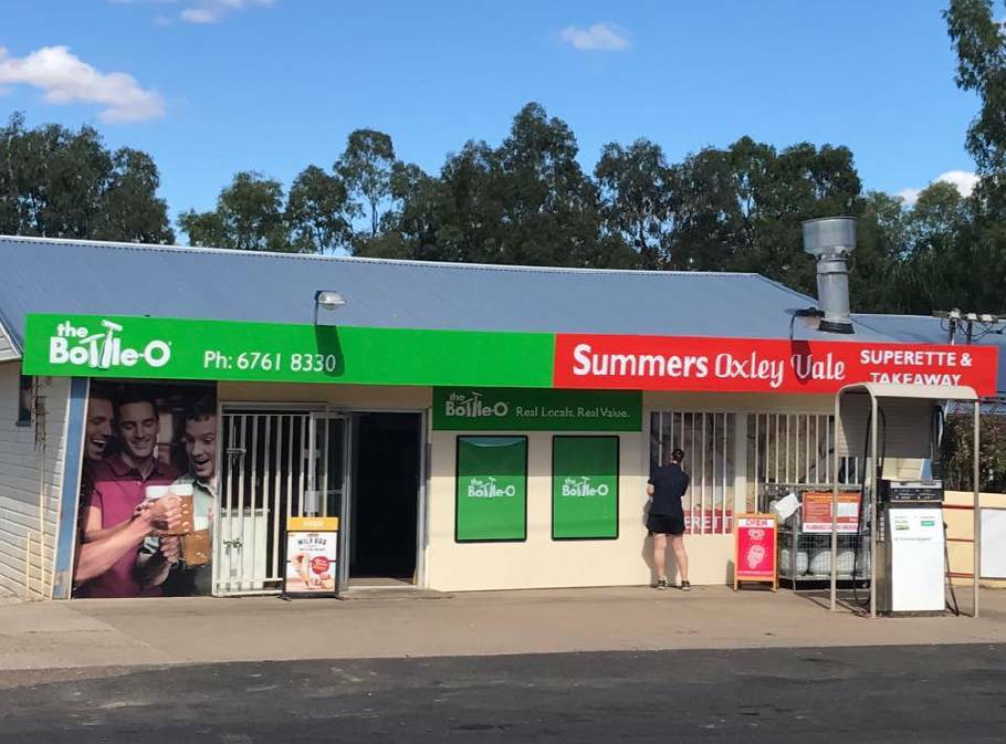 Crime scene: The strike force is investigating the armed robbery of the Oxley Vale Superette, as well as a Narrabri service station robbery in September last year.