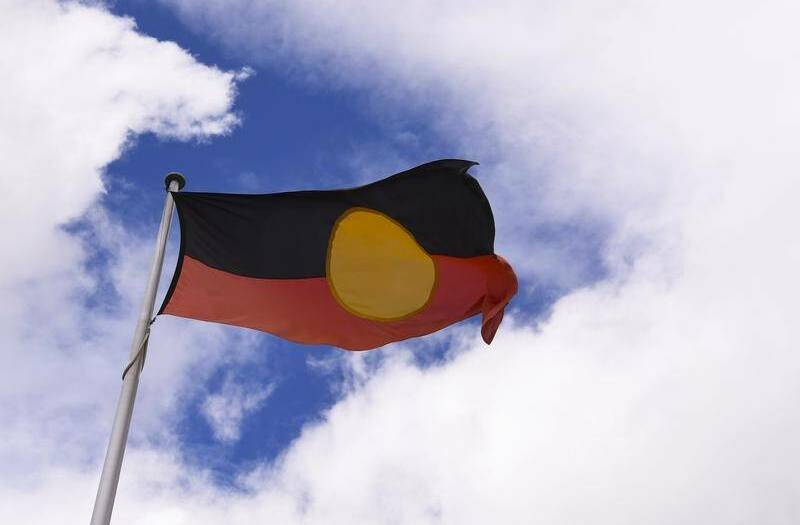 The 'a week of silence' statement notes flying Aboriginal and Torres Strait Islander flags at half-mast from October 14 for one-week, asking others to join in this movement. File picture.