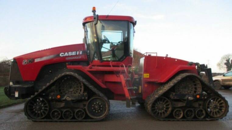 A machinery website is claiming to sell tractors, such as this Case IH Quadtrac at a fraction of the recommended retail value. 