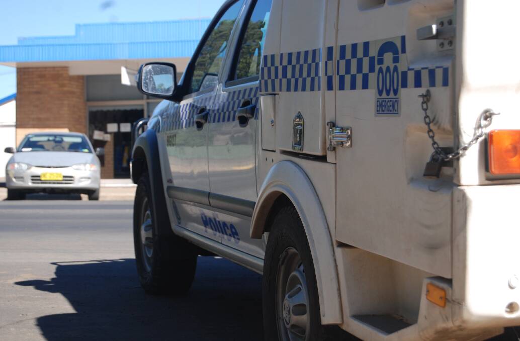 RAMMED: A police car has been rammed from behind in Moree and investigators are appealing for information.
