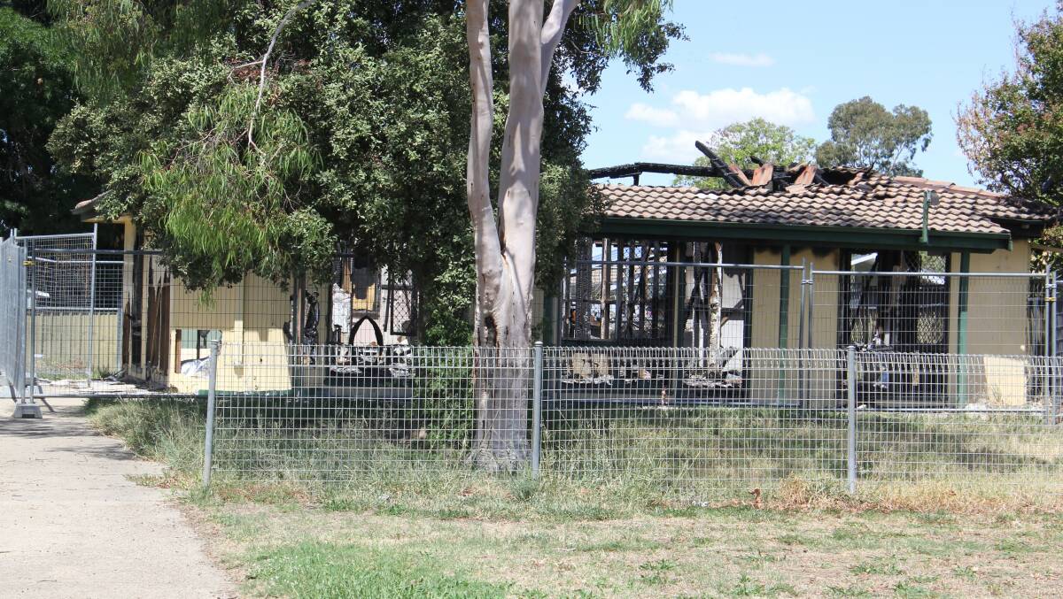 ARREST MADE: A 13-year-old boy was charged in relation to a fire which burnt-down this property in James Street, Moree.