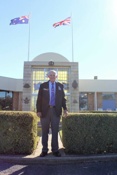 HONOUR: Moree RSL sub-branch president and North West National Servicemen's Association sub-branch president Reg Jamieson was thrilled to be awarded on Order of Australia Medal (OAM).