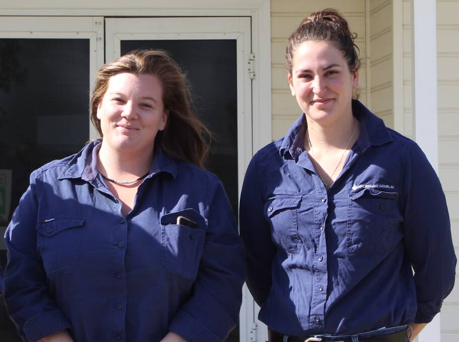 Moree Drought Muster's Bree Pring and Maddison Richards are calling on the community to support local businesses and local families this Christmas, by purchasing gift vouchers from Moree's small businesses to donate to people affected by the drought.