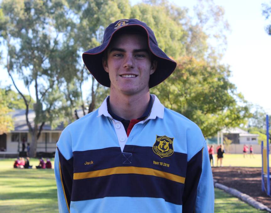 ON THE BALL: Jack Montgomery will play for ACT/NSW Country in the Cricket NSW Under 17 State Challenge later this month.