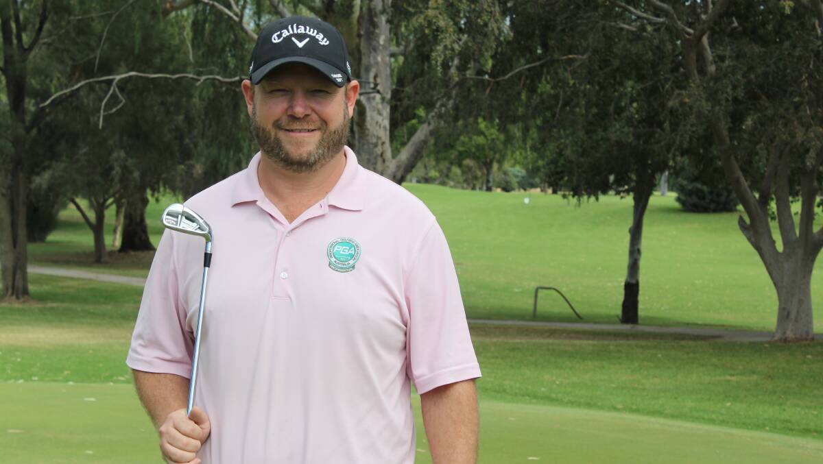 ALL READY: Moree Golf Club professional Matthew McGuire is looking forward to seeing a strong contingent of locals take the course for the NSW Open Regional Qualifier this weekend.