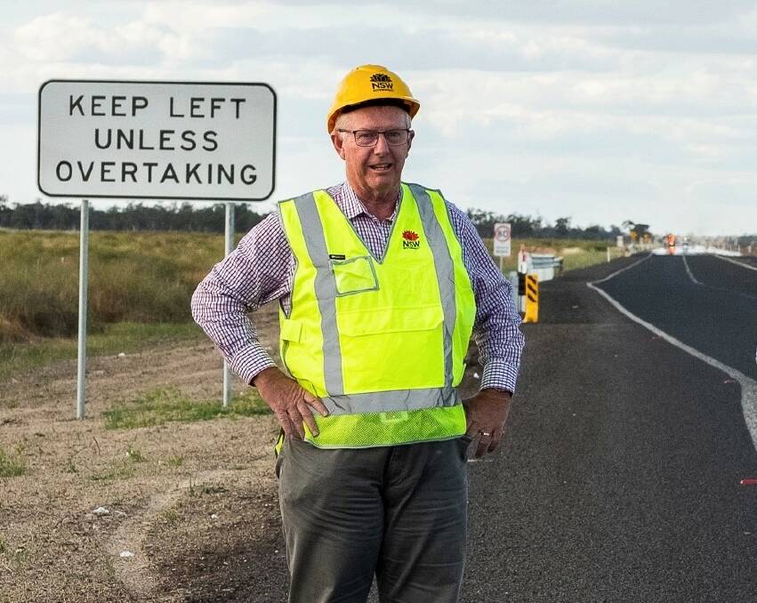 Federal Member for Parkes Mark Coulton has announced more than $265 million in upgrades for the Newell Highway, as part of the government's 2020 budget. Photo: supplied